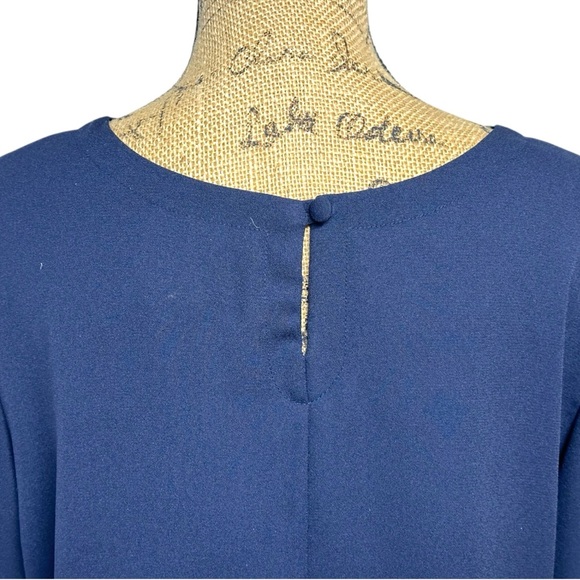 388 - Randi May Collection Vintage Navy Shift Dress - Picture 5 of 12